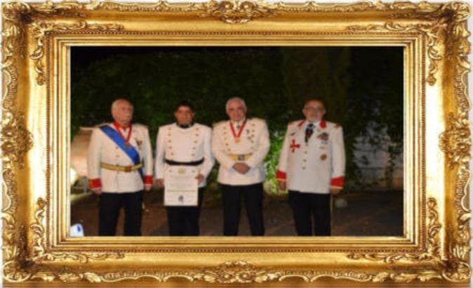 Investidura en el Castillo de Calatrava